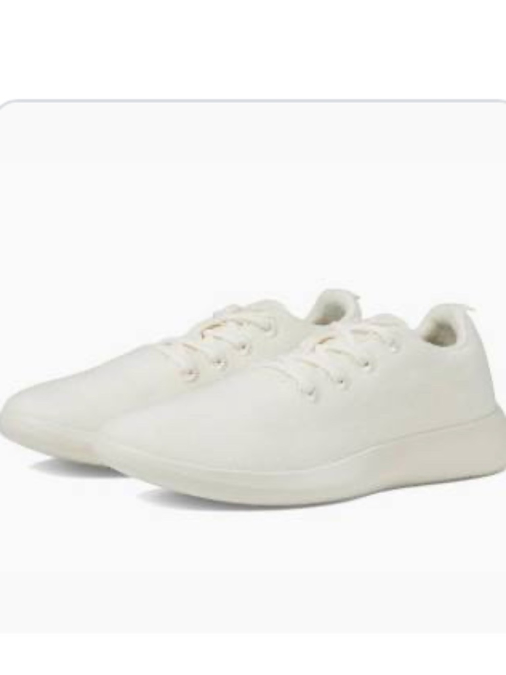 NIB Allbirds Women’s Wool Runners in Natural Cream, sz 8